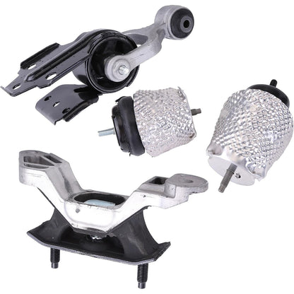 4 Pieces Motor & Trans Mount 22857330 20825887 22946377 for Chevrolet Impala 2012-2016