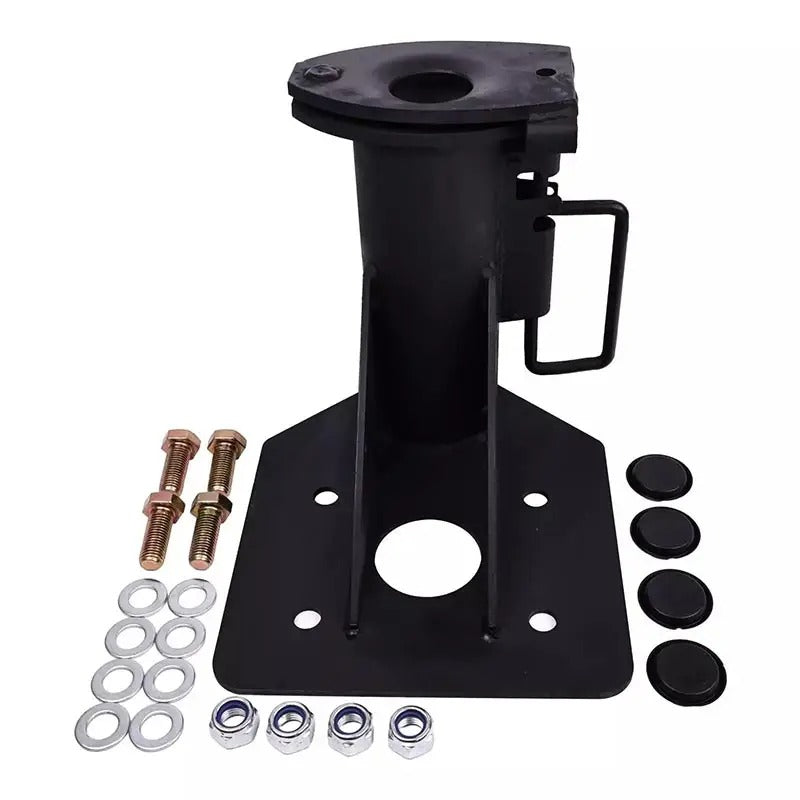 12" Wheel RV Camper Adapter to Gooseneck Ball Conversion Kit