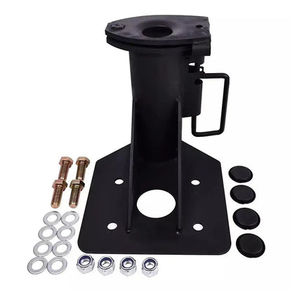 12" Wheel RV Camper Adapter to Gooseneck Ball Conversion Kit