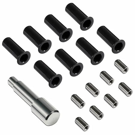 17 Pieces Door Pin Guides & Door Bushing Removal Tool for Jeep Wrangler JK JL 07-20 - KUDUPARTS