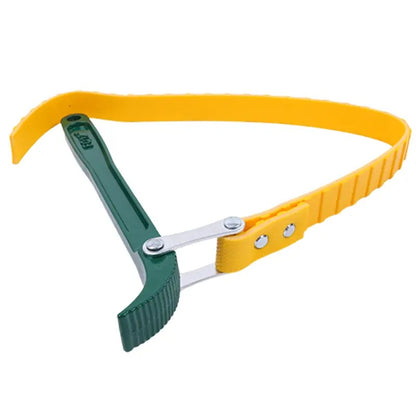 6.3" (160mm) Capacity Multi-Purpose Belt Strap Wrench 23" (585mm) Length Adjustable Strap and 12" (300mm) Steel Handle
