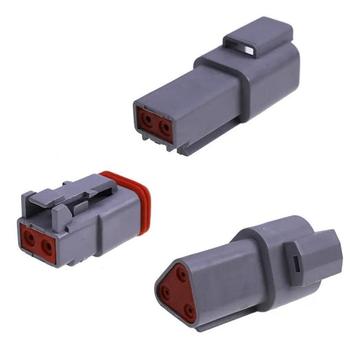 750 Pcs Deutsch DT Connector Kit DT04/06-2P/2S/3P/3S/4P/4S/6P/6S/08PA/08SA/12PA/12PS for 14 16 18 20 AWG Stamped Contacts Kit - KUDUPARTS