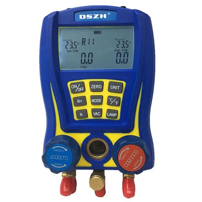 Digital Testing Manifolds Refrigeration Pressure Vacuum Gauge Meter WK-6889