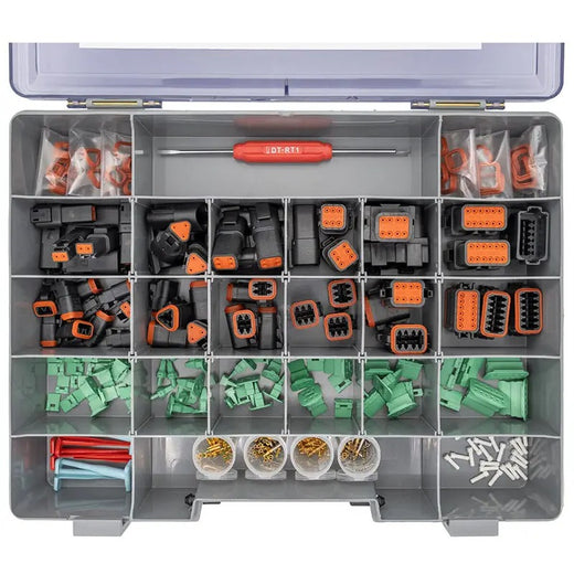 Deutsch Electrical Connector Kit 175-3700 for Caterpillar CAT Engine 3508B - KUDUPARTS