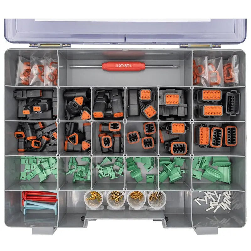 Deutsch Electrical Connector Kit 175-3700 for Caterpillar CAT Engine 3508B - KUDUPARTS