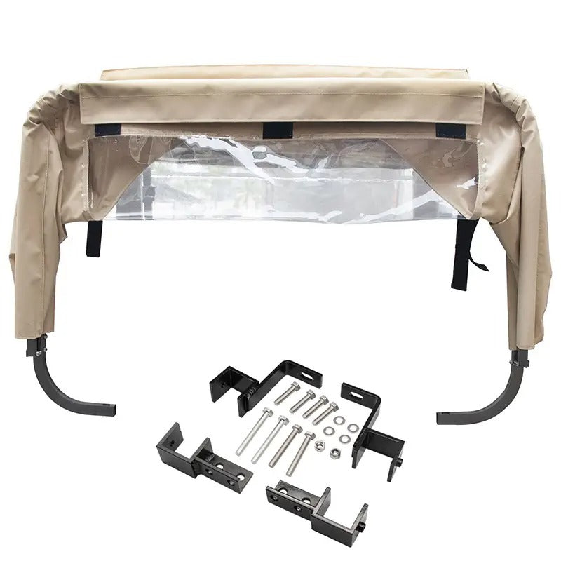 Golf Cart Bag Cover Kit 604666 for Club Car / EZGO / Yamaha / Ford - KUDUPARTS