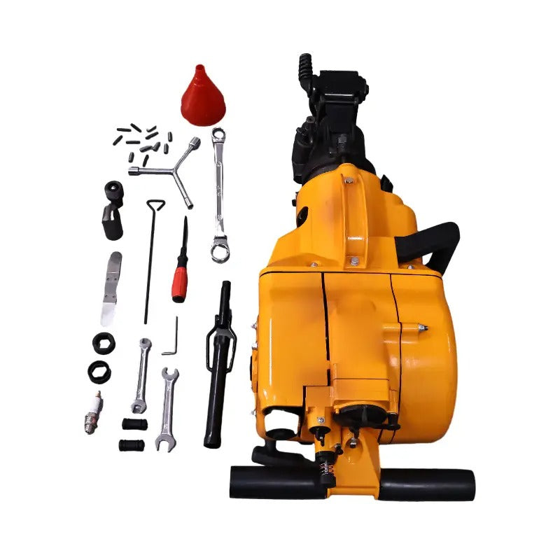Held Petrol Rock Drill Rock Crusher Gasoline Rock Drilling Machine YN27C - KUDUPARTS