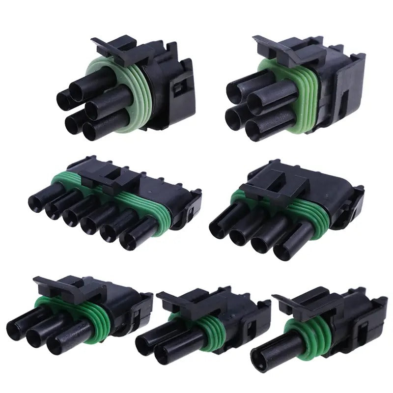 Pro Weather Pack Connector Kit WP-1104 With Non-Ratcheting Crimp Tool
