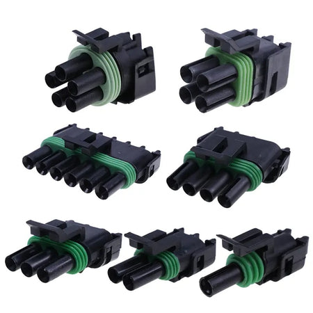 Pro Weather Pack Connector Kit WP-1104 With Non-Ratcheting Crimp Tool - KUDUPARTS