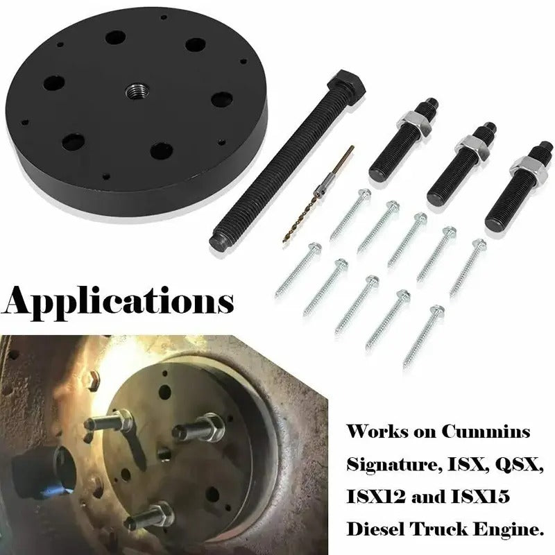 Rear Seal Wear Sleeve Installer Remover Tool 3164780 for Cummins Engine ISX15 ISX12 QSX - KUDUPARTS