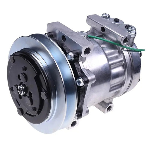 Sanden SD7H13 A/C Compressor 4674027 for John Deere Excavator 60D 60G - KUDUPARTS