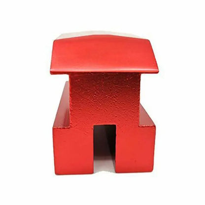 Set of 4 Jack Lifting Pad Anodized Aluminum JACKPAD08-RD-4 for 6th Generation Chevrolet Camaro 16-18