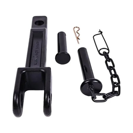 Single Tow Hook With Pins A20-6014 A65-6007 A65-6008 for Peterbilt 384 386 587 579 Kenworth T170 T370 T680 T800 T2000 Truck - KUDUPARTS