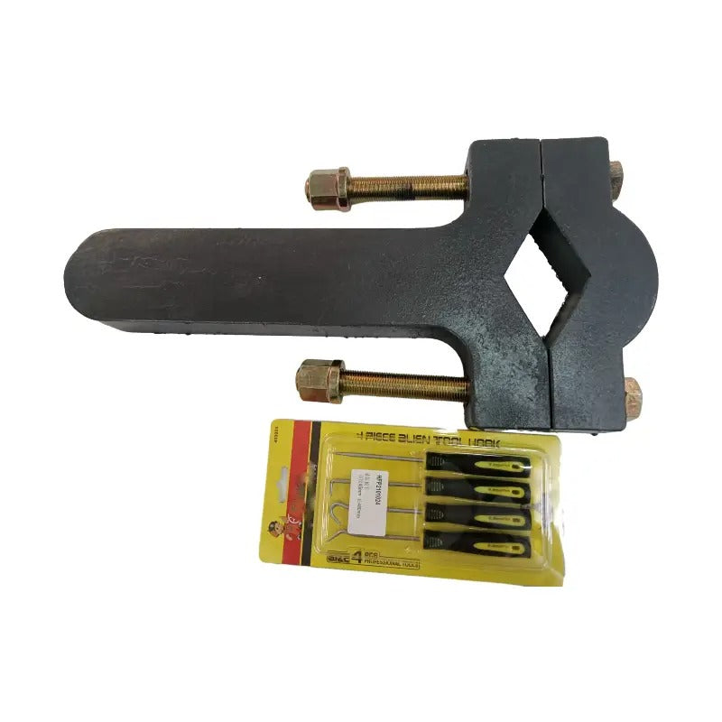 Medium Nut Wrench (150-300) for Hitachi Kobelco Sany Lovol Komatsu Excavator Maximum Length 480mm - KUDUPARTS