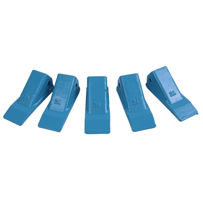 5 Pieces Bucket Tooth 2AH 2AHX for Excavator Loader