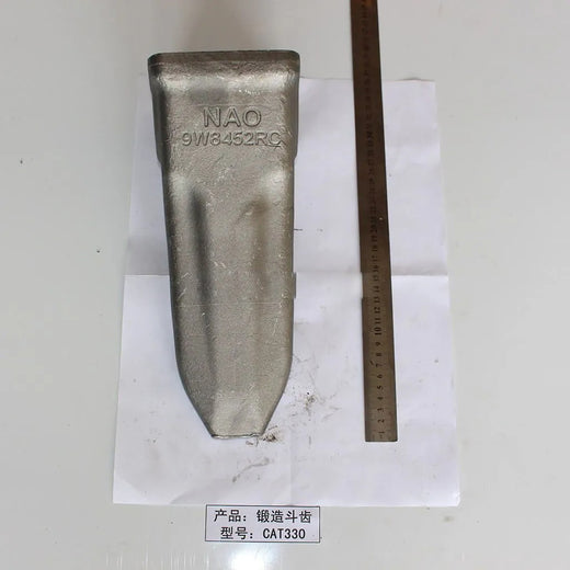 For Caterpillar Excavator CAT 225 229 235 325 330 E300 E300B Forging Bucket Tooth Tips-long 9W-8452 - KUDUPARTS