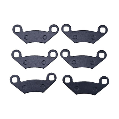 6 Pcs Front Rear Brake Pad FA475 2203628 for Polaris ATV Sportsman 550 570 800 850 XP1000