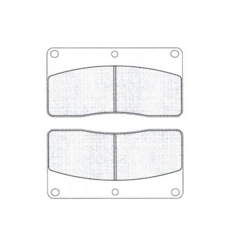 2 PCS Brake Pad YY26184020 for Kawasaki - KUDUPARTS