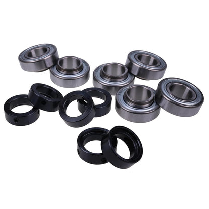 6 Pieces Spindle Bearing JD8597 for John Deere Combine 4420 4400 600 6620 7700 8820 Tractor 316 317 140
