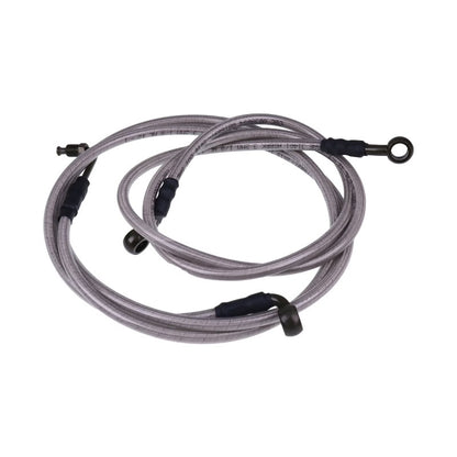 2 Pieces Extended Front Rear Brake Line 1068 for Polaris RZR 4 S 800 570 XP 900 2008-2021 - KUDUPARTS