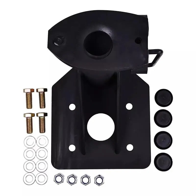 12" Wheel RV Camper Adapter to Gooseneck Ball Conversion Kit