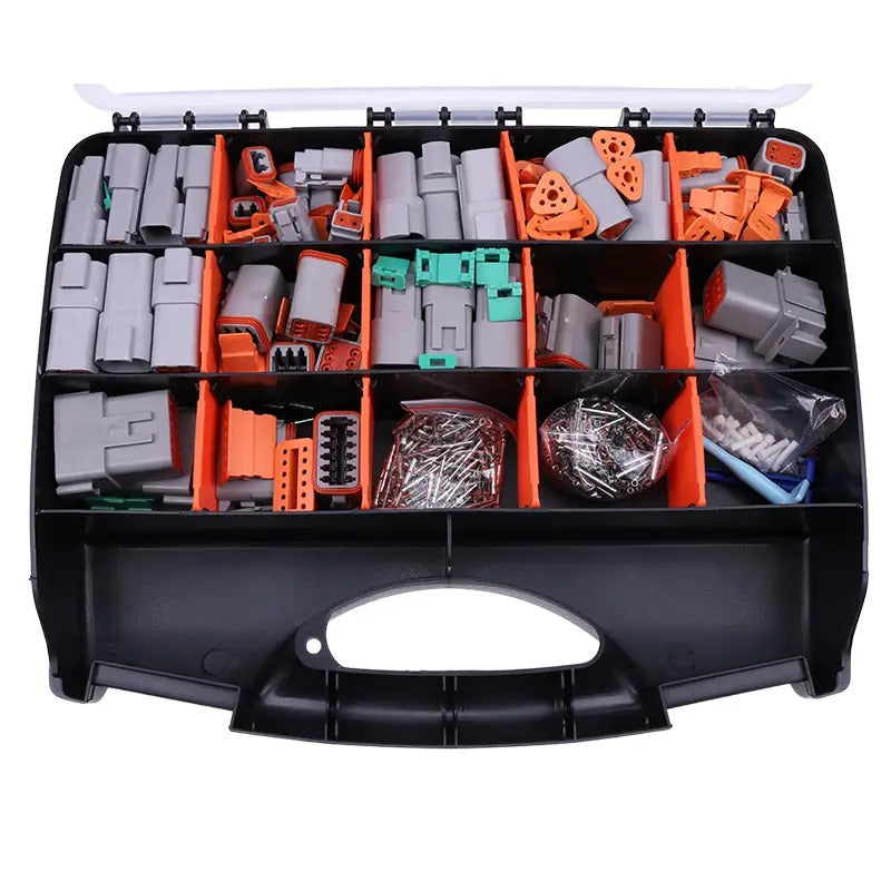518 Pcs Deutsch DT Connector Kit 14-16AWG Solid Contacts