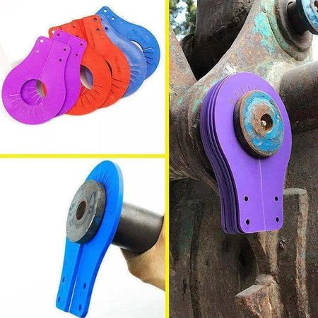8Pcs 65mm Non-dismantling Bucket Pin Shim Kit for Caterpillar CAT 312 Bobcat John Deere 130G Komatsu Kubota Takeuchi CASE Excavator And Skid Steer Loader - KUDUPARTS