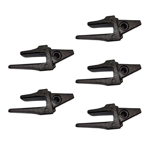 5pcs Bucket Tooth Adapter 2713-1220 for Komatsu Doosan Daewoo Excavator DX300LC DX520LC Solar 280LC-III 290LC-V 300LC-V - KUDUPARTS