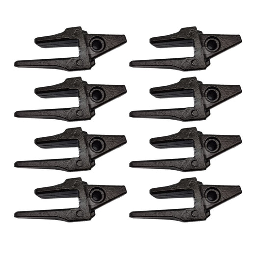 8pcs Bucket Tooth Adapter 2713-1220 for Komatsu Doosan Daewoo Excavator DX300LC DX520LC Solar 280LC-III 290LC-V 300LC-V - KUDUPARTS