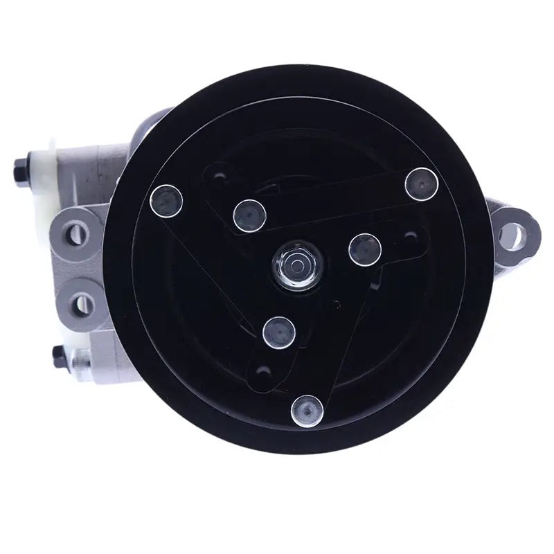 146283-03200 SP10 A/C Compressor with Single Groove 12volt Cluch for Mahindra Tractor 4510 5010 2538 - KUDUPARTS