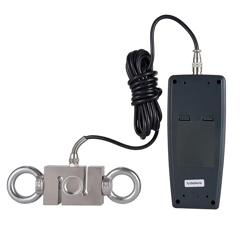 FM-204-200K 1960N 200kgf 440Lbf Digital Force Gauge Push Pull Gauge Dynamometer Peak Track Mode 0.5% Accuracy