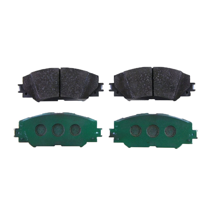 Front Ceramic Brake Pad Kit 04465-AZ214 04465-02220 for 2008-2019 Toyota Corolla - KUDUPARTS