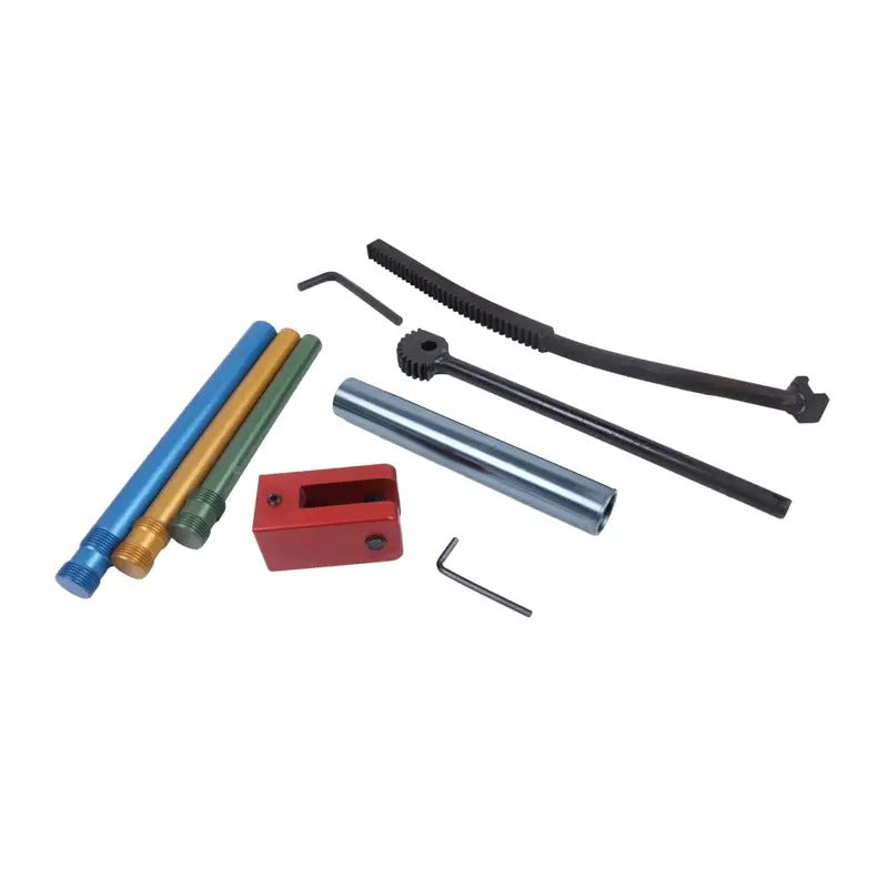 Motocross & Dirt Bike Motorcycle Compact Tire Changing Tool Kit Mount Tire Without Pinching Tube Include 15/17/20/ 25mm Axle Sleeve for 16-21 inch Wheels