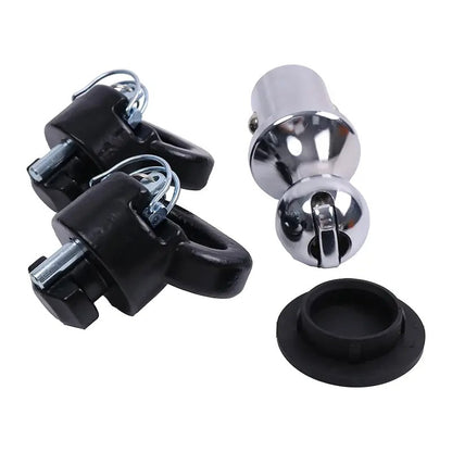 Kit d'ancrage à boule et chaîne de sécurité Puck System 2-5/16" pour camionnette Ram 2500/3500 (2013-2023) - Référence : 60618 82216057AC