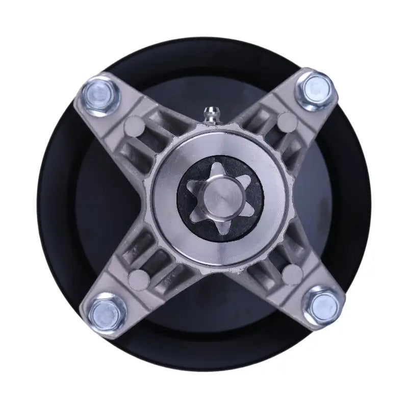 Spindle And Pulley Assembly 918-04865A for MTD Tractor 13AT915T004 13AX795T004 13AX935T004 13AX795T004 - KUDUPARTS