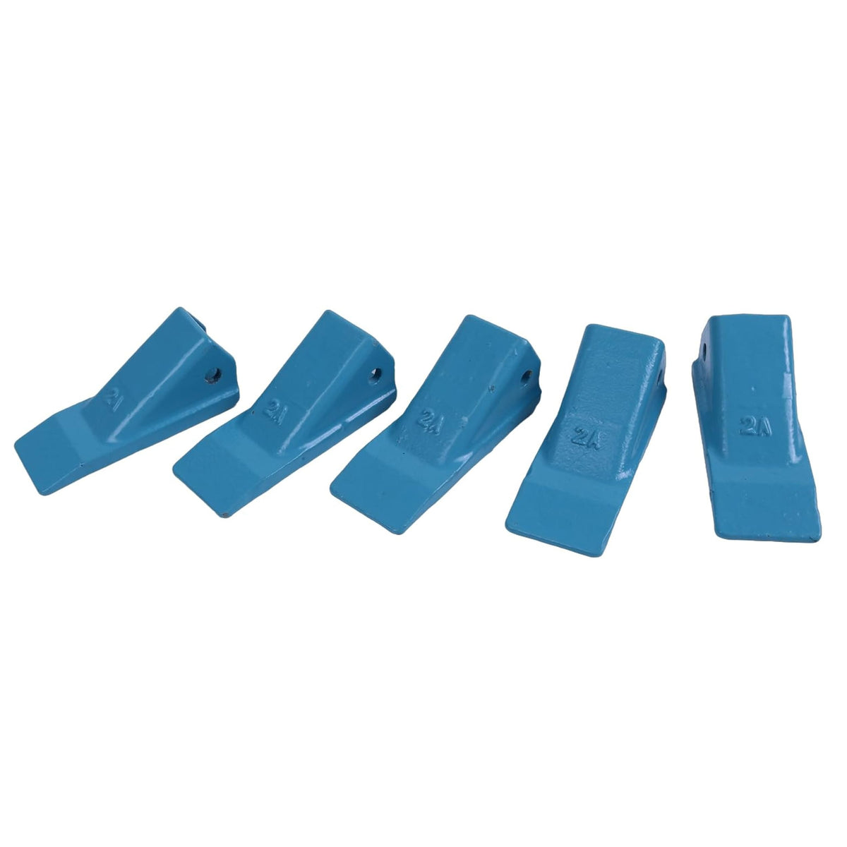 5 Pieces Bucket Tooth 2AH 2AHX for Excavator Loader - KUDUPARTS