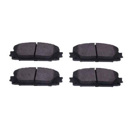 4 Rear Brake Pads 04465-AZ213 for Toyota 2007-2012 Yaris Sedan 2006-2015 Yaris Hatchback - KUDUPARTS