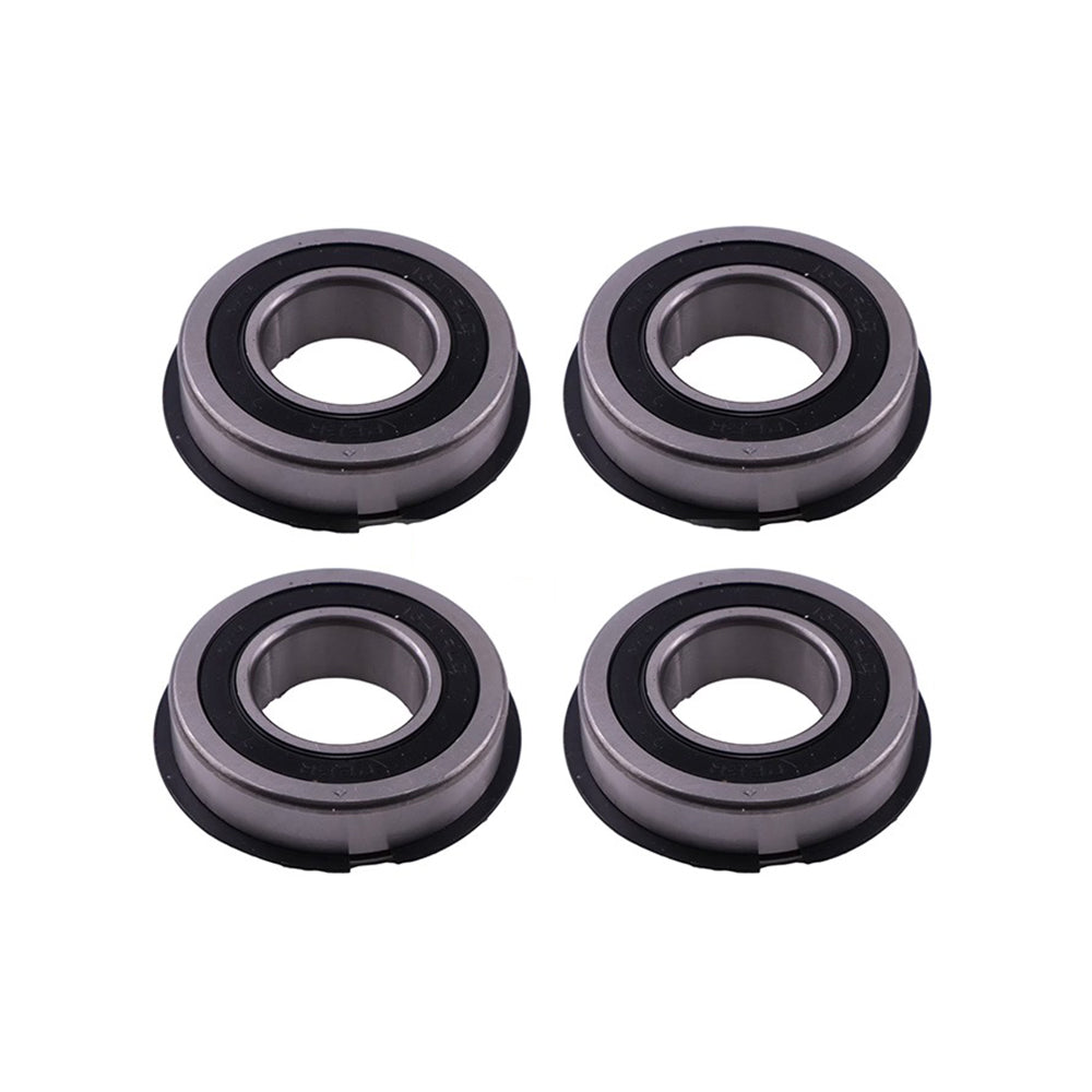 4 Pieces Front Wheel Bearing AM33797 AM102605 for John Deere Tractor 110 112 140 200 208 210 212 214 216 300 312 314 316 317 318 420 - KUDUPARTS