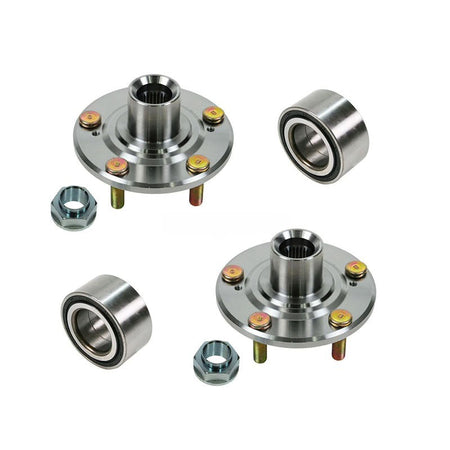 Front Wheel Bearing & Hub Kit BHA53198 for Honda Accord Element Pilot Acura RSX MDX - KUDUPARTS
