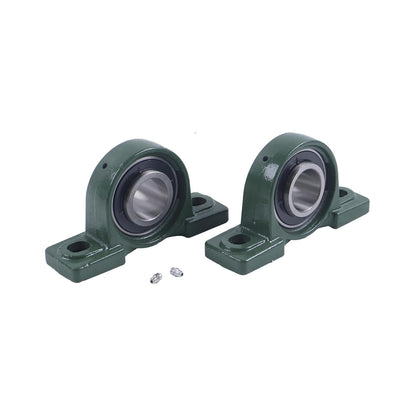 2 Pieces 1-9/16 Pillow Block Bearing NP-25 P2B-SC-109 UCP208-25 for Harvester Plow Seeder