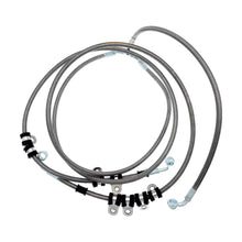 Front Braided Brake Hose Line Assembly 705601492 for Can-Am UTV Maverick X3 Turbo 2017-2023