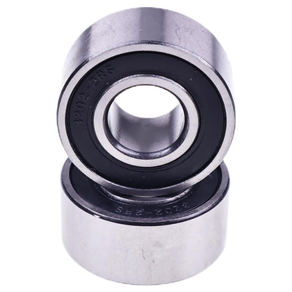2 Pieces Aftermarket KOYO 5202-2RS Double Row Ball Bearing for Vehicle