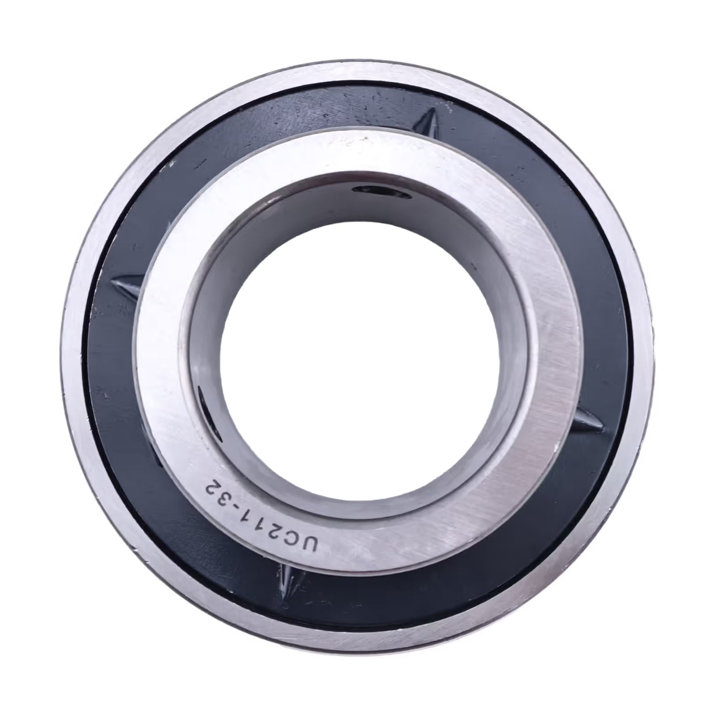 Cojinete de inserción de 2" con tornillo de fijación UC211-32 INS-SC-200 GY1200KRRB VS-232 para excavadora, cargadora, tractor, cosechadora y empacadora