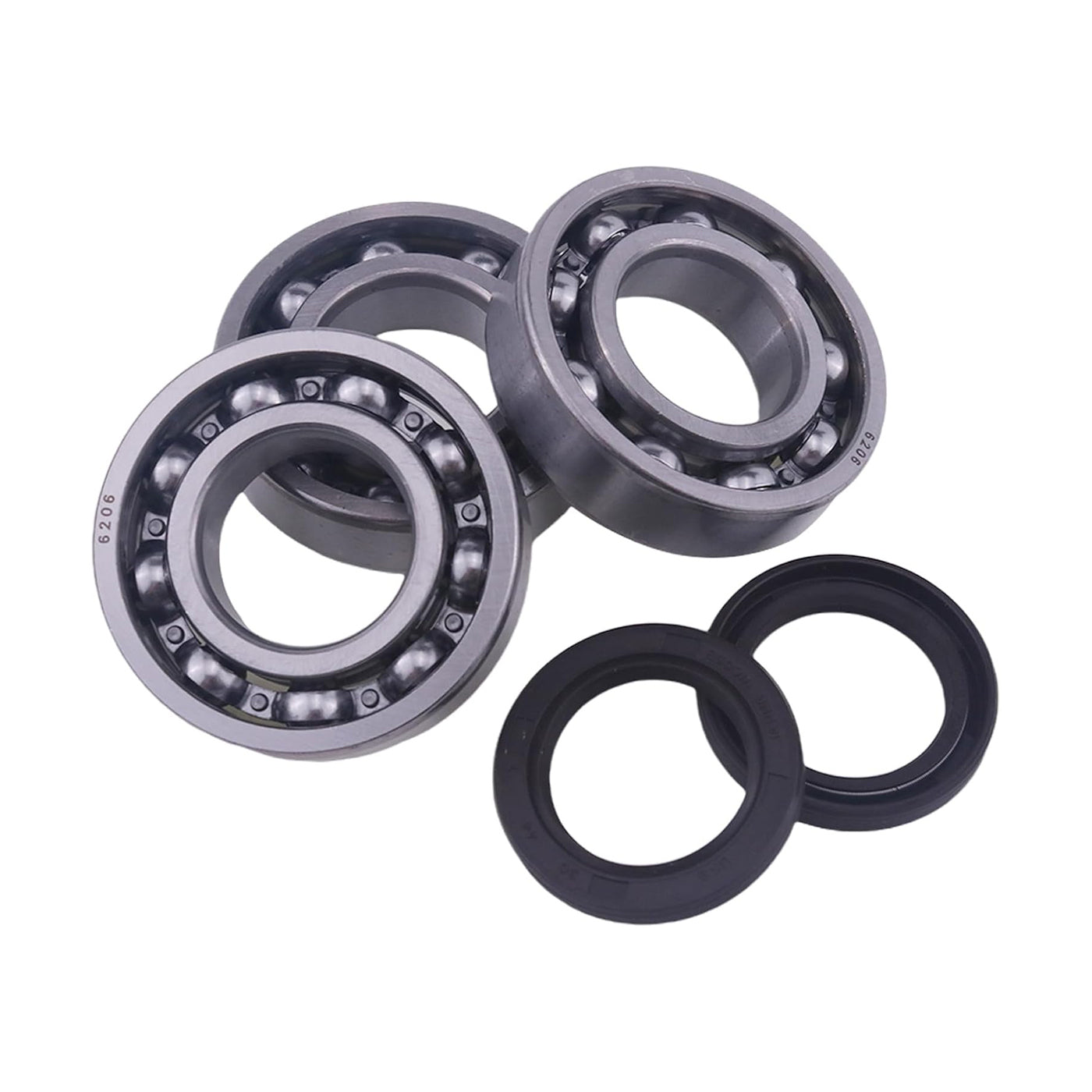 Crank Crankshaft Oil Seal and Bearing Kit 14524-G1 24504-G1 for EZGO Golf Car 2PG & 3PG Motor 1980-1993