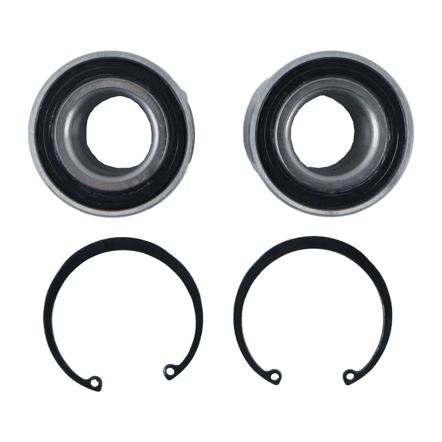 2 piezas de cojinete de rueda y anillo de retención 92045-0021 para Kawasaki UTV Mule 3000 3010 4000 4010 Brute Force 2002-2023