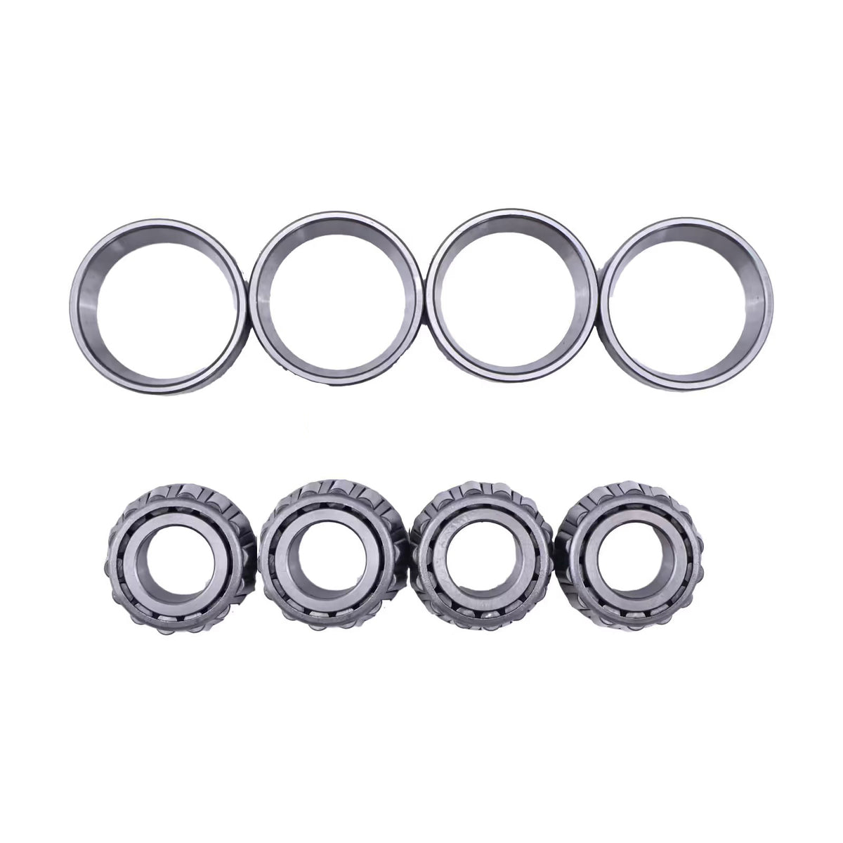 4 Pieces Golf Cart Front Wheel Hub Bearing 1028390-01 for Club Car Precedent G & E 2004-Up - KUDUPARTS