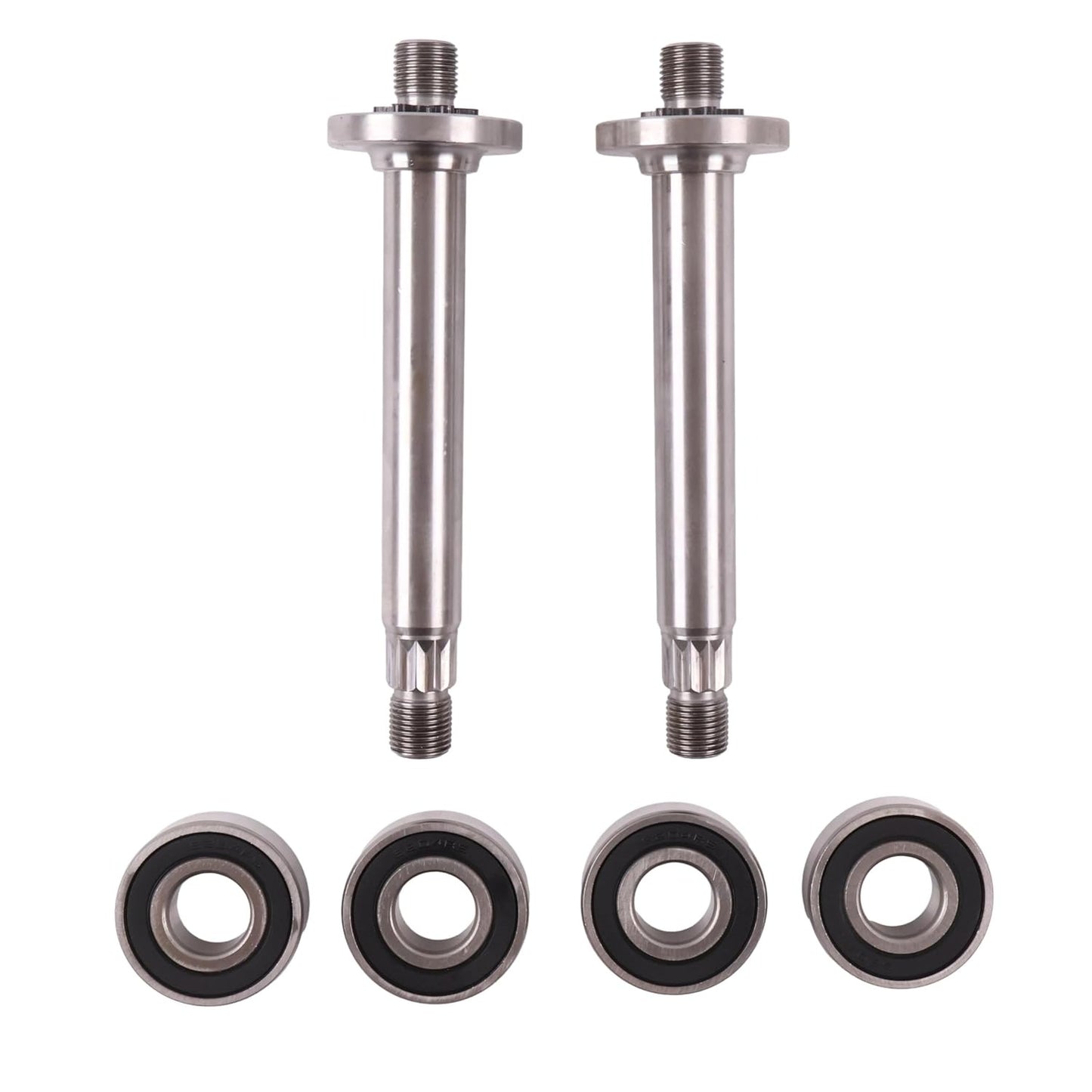 Spindle Shaft With Bearing Kit 738-1186 753-06348 for Cub Cadet Lawn Tractor LT1045 LT1046 MTD Tory Bilt Mower