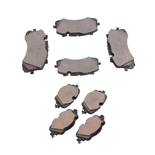 8 Pieces Front & Rear Brake Pad 4M0698451C 4M0698151AK for Bentley Bentayga 2017-2023 - KUDUPARTS