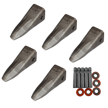 1 Unit For Caterpillar Excavator CAT 225 227 229 245 320B 320C 320D 322 325 325B 330 Forging Bucket Tooth Tips-long 1U-3352