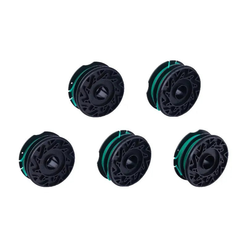 5 Pieces Dual Line Trimmer Spool for Black & Decker DF-080-BKP